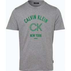 Calvin Klein - T-shirt męski, szary. Szare t-shirty męskie marki Calvin Klein, m, z napisami. Za 119,95 zł.
