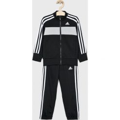 Adidas Performance - Komplet dziecięcy 110-176 cm. Czarne spodnie chłopięce adidas Performance, bez wzorów, z poliesteru. W wyprzedaży za 149,90 zł.