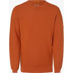 Camel Active - Sweter męski, pomarańczowy. Pomarańczowe swetry męskie Camel Active, xl, bez wzorów, z bawełny, bez kołnierzyka, bez kaptura. Za 279,95 zł.