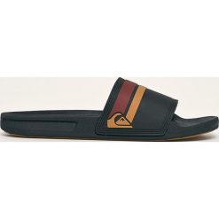 Quiksilver - Klapki. Czarne kapcie męskie Quiksilver, z gumy. W wyprzedaży za 99,90 zł.
