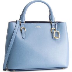 Torebka LAUREN RALPH LAUREN - Bennington 431693831014 Blu Mst/Na. Niebieskie torebki klasyczne damskie marki Lauren Ralph Lauren, bez wzorów, ze skóry, klasyczne, bez dodatków. Za 1299,00 zł.