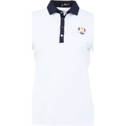 Polo Ralph Lauren Golf Koszulka sportowa white. Białe koszulki damskie polo marki Polo Ralph Lauren Golf, l, bez wzorów, z elastanu, z golfem, bez rękawów, bez kaptura, na golfa. Za 419,00 zł.