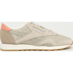 Reebok Classic - Buty Cl Nylon. Brązowe buty sportowe damskie Reebok Classic, bez wzorów, ze skóry, sportowe, reebok classic. W wyprzedaży za 249,90 zł.