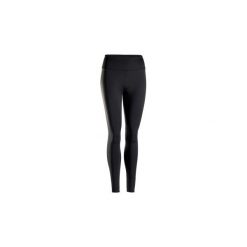 Legginsy do dynamicznej jogi damskie. Czarne legginsy damskie DOMYOS, l, z elastanu. Za 89,99 zł.