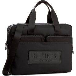 Torba na laptopa TOMMY HILFIGER - City Nylon Computer Bag AM0AM02322 002. Czarne plecaki męskie marki TOMMY HILFIGER, z nylonu. W wyprzedaży za 299,00 zł.