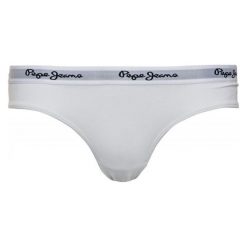Pepe Jeans Majtki Damskie Dixie S Biały. Białe majtki damskie marki Pepe Jeans, s, z jeansu. Za 66,90 zł.