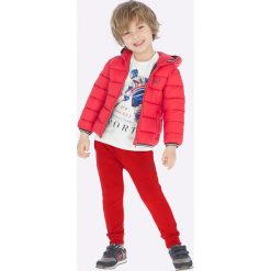 Mayoral - Spodnie dziecięce 92 - 134 cm. Niebieskie dresy chłopięce Mayoral, bez wzorów, z elastanu. W wyprzedaży za 49,90 zł.