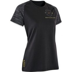 Koszulka do piłki nożnej FF100 Niemcy. Koszulki damskie KIPSTA, xl, bez wzorów, z bawełny, bez kołnierzyka, bez rękawów. Za 44,99 zł.