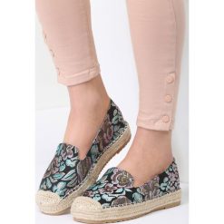 Czarne Espadryle Heaven's Now. Czarne espadryle damskie marki vices, z haftami, bez obcasa, na płaskiej podeszwie. Za 59,99 zł.