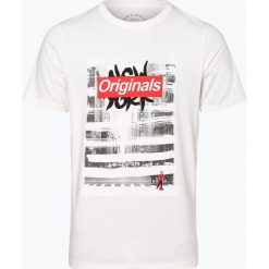 Jack & Jones - T-shirt męski, czarny. Czarne t-shirty męskie z nadrukiem Jack & Jones, m. Za 59,95 zł.