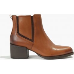 Botki brązowe Uma. Brązowe botki damskie marki Badura. Za 311,99 zł.