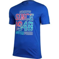 Puma Koszulka męska Fun Summer Logo Tee Surf niebieska r. S (836592 16). Niebieskie t-shirty męskie Puma, m. Za 70,58 zł.