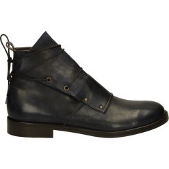 Botki męskie - 3560 MON BLU. Czarne botki męskie Venezia, z gumy. Za 349,00 zł.