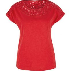 S.Oliver T-shirt damski 04.899.32.5316.3123 Red (rozmiar 34). Czerwone koszulki damskie S.Oliver, na co dzień, s, bez wzorów, bez kołnierzyka, bez rękawów. W wyprzedaży za 94,00 zł.