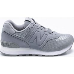 New Balance - Buty WL574FAB. Szare buty sportowe damskie marki New Balance, z materiału. W wyprzedaży za 269,90 zł.