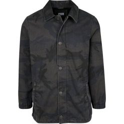 Urban Classics Camo Cotton Coach Jacket Kurtka kamuflaż (Dark Camo). Zielone kurtki męskie bomber Urban Classics, xl. Za 284,90 zł.