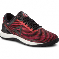 Buty Reebok - R Crossfit Nano 8.0 CN5656 Black/Red/Chalk. Czarne buty fitness męskie Reebok, z materiału. W wyprzedaży za 409,00 zł.