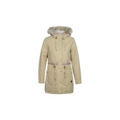 Kurtki ocieplane Rip Curl MONTAUK PARKA JACKET. Brązowe kurtki damskie Rip Curl, s, bez wzorów, bez kaptura. Za 473,40 zł.