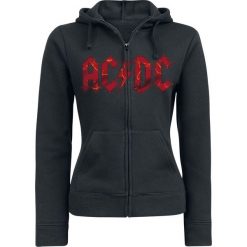 Bluzy damskie: AC/DC Ballbreaker Bluza z kapturem rozpinana damska czarny