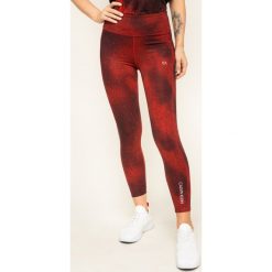 Legginsy Calvin Klein Performance 00GWH9L622. Czerwone spodnie damskie Calvin Klein Performance, l, z elastanu. W wyprzedaży za 299,00 zł.