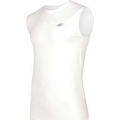 T-shirty męskie: Top męski TSM302 – biały
