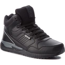 Sneakersy BIG STAR - BB274639 Black. Czarne półbuty damskie BIG STAR, na co dzień, bez wzorów, ze skóry ekologicznej, retro, bez obcasa, na płaskiej podeszwie, bez zapięcia. W wyprzedaży za 119,00 zł.