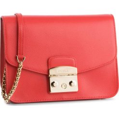 Torebka FURLA - Metropolis 1007217 B BNF8 ARE Kiss f. Czerwone torebki klasyczne damskie Furla, bez wzorów, ze skóry, wizytowe, bez dodatków. Za 1355,00 zł.