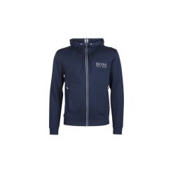 Bluzy BOSS Athleisure SAGGY. Niebieskie bluzy męskie marki BOSS Athleisure, s, bez wzorów, bez kołnierzyka, bez rękawów, bez kaptura. Za 789,00 zł.