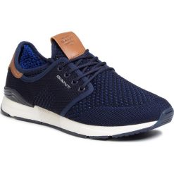 Sneakersy GANT - Brentoon 20638475 Marine G69. Niebieskie sneakersy męskie GANT, bez zapięcia. W wyprzedaży za 379,00 zł.