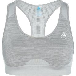 Biustonosze sportowe: ODLO SEAMLESS MEDIUM Biustonosz sportowy grey melange