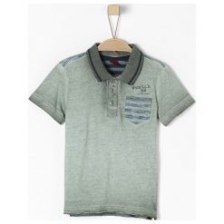 S.Oliver Koszulka Polo Chłopięca 104/110 Ciemnoszara. Szare t-shirty chłopięce z krótkim rękawem marki S.Oliver. Za 80,00 zł.