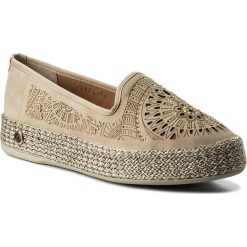 Espadryle BALDININI - 899924XBUCK444444RXX Buck Nocciola. Brązowe espadryle damskie marki Baldinini, z materiału, na płaskiej podeszwie. W wyprzedaży za 809,00 zł.