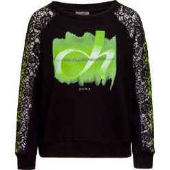 Bluza DEHA ACTIVE. Czarne bluzy damskie Deha, z nadrukiem, z tkaniny, bez rękawów, bez kaptura. Za 460,00 zł.