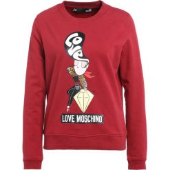 Odzież damska: Love Moschino Bluza red