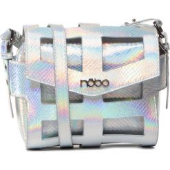 Torebka NOBO - NBAG-I4100-C022 Srebrny. Szare listonoszki damskie Nobo, na co dzień, bez wzorów, ze skóry ekologicznej, eleganckie, na ramię, bez dodatków. W wyprzedaży za 129,00 zł.