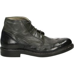 Botki męskie - M880-27 LU GR. Szare botki męskie Venezia, ze skóry. Za 799,00 zł.