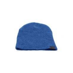 Czapki G-Star Raw D09681 9620 CART BEANIE. Niebieskie czapki damskie G-Star RAW, bez wzorów. Za 76,75 zł.