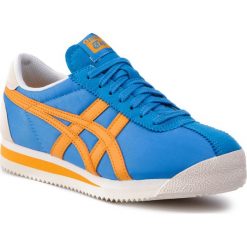 Sneakersy ONITSUKA TIGER - Tiger Corsair 1183A352 Azul Blue/Citrus 400. Niebieskie półbuty damskie Onitsuka Tiger, z zamszu. W wyprzedaży za 199,00 zł.