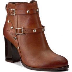 Botki BALDACCINI - 949000-0 Brąz Da Vinci. Brązowe buty zimowe damskie Baldaccini, ze skóry, na obcasie. W wyprzedaży za 289,00 zł.