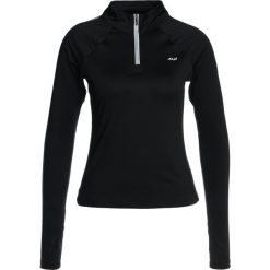 Bluzki asymetryczne: Röhnisch HALF ZIP Bluzka z długim rękawem black