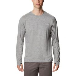 Bluzka Tech Trail Long Sleeve Crew II 1907001023. Szare bluzki damskie Columbia, s, bez wzorów, bez rękawów, bez kaptura. Za 195,99 zł.