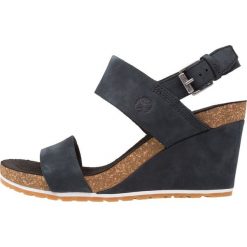 Rzymianki damskie: Timberland CAPRI SUNSET WEDGE Sandały na platformie jet black