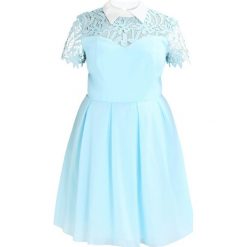 Sukienki hiszpanki: Chi Chi London Curvy AMBERLE Sukienka letnia pale blue