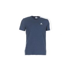 T-shirty z krótkim rękawem Le Coq Sportif ESS Tee Denim. Niebieskie t-shirty męskie le coq sportif, s, bez wzorów, z denimu, bez kołnierzyka, krótkie. Za 118,30 zł.