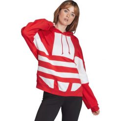 Adidas Originals Bluza Czerwony. Czerwone bluzy damskie adidas Originals, s, z nadrukiem, z bawełny, bez rękawów, bez kaptura. Za 283,95 zł.