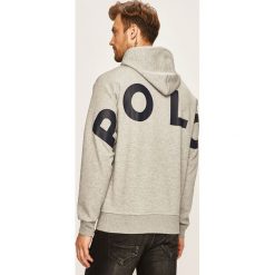 Polo Ralph Lauren - Bluza. Szare bluzy męskie s, z nadrukiem, z elastanu, z kapturem. Za 729,90 zł.