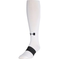 Bielizna męska: Under Armour Skarpety męskie UA SOCCER SOLID OTC Białe r. L (1264790-100)
