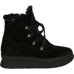 Botki - 107461 BLAC S. Czarne botki damskie skórzane Venezia. Za 429,00 zł.