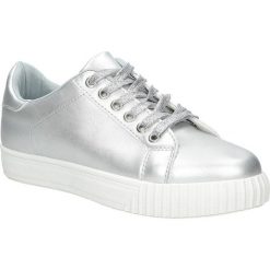 Półbuty sznurowane casu mz-47. Szare buty sportowe damskie Casu, bez wzorów, ze skóry ekologicznej, sportowe. Za 89,99 zł.