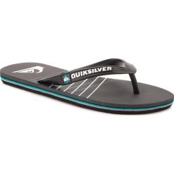 Japonki QUIKSILVER - AQYL100660 Xkss. Czarne klapki męskie Quiksilver, bez wzorów, z tworzywa sztucznego. W wyprzedaży za 69,00 zł.